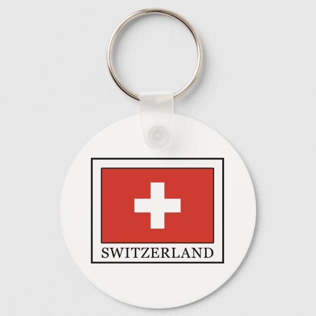 Switzerland Key Ring (Front)