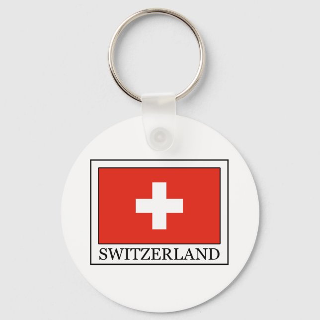 Switzerland Key Ring (Front)