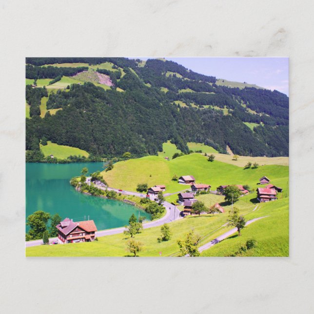 Switzerland landscape postcard (Front)