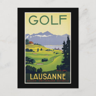 Switzerland Lausanne Postcard