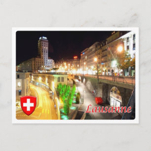Switzerland - Lausanne - Postcard