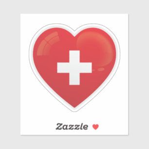 Switzerland  Love Flag
