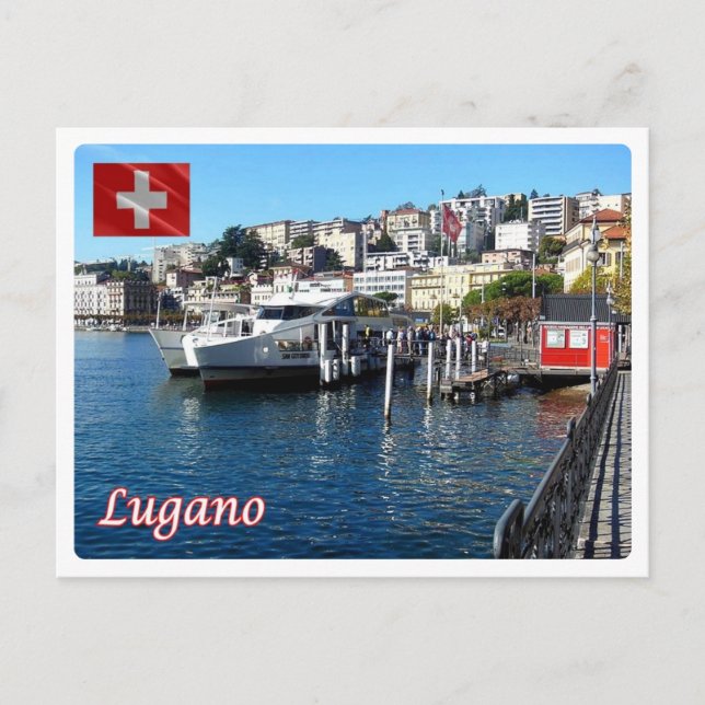 Switzerland - Lugano - Postcard (Front)
