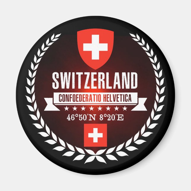 Switzerland Magnet (Front)