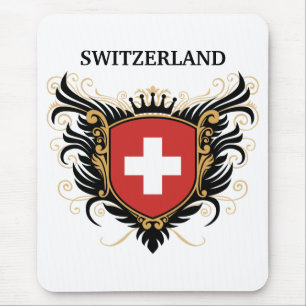 Switzerland [personalise] mouse pad