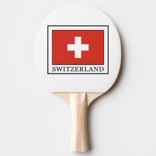 Switzerland Ping Pong Paddle