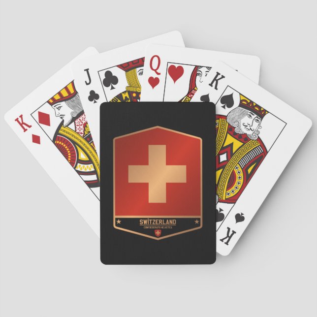 Switzerland Playing Cards (Back)