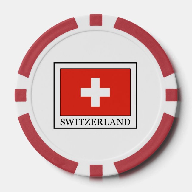 Switzerland Poker Chips (Front)