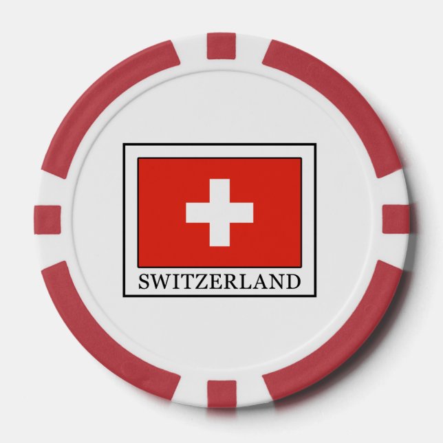 Switzerland Poker Chips (Front)