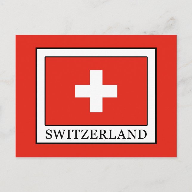 Switzerland Postcard (Front)