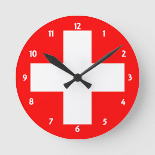 switzerland round clock