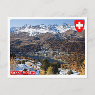 Switzerland - Saint Moritz - Postcard