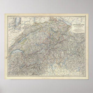 Switzerland, Savoy, Piedmont Poster