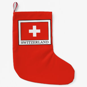 Switzerland Small Christmas Stocking
