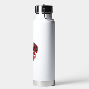 Switzerland Soccer 2026 Soccer Bold Country Typogr Water Bottle