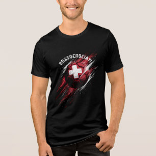 Switzerland soccer team Tri-Blend shirt