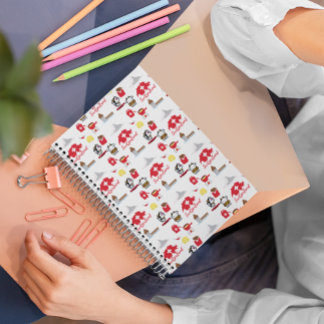 Switzerland Souvenirs Pattern Notebook