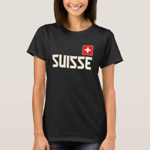 Switzerland, Suisse, Schweiz, Sui, Swiss Patriotic T-Shirt