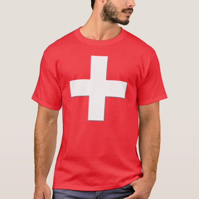 Switzerland Suisse Svizzera Helvetia Switzerland T-Shirt (Front)