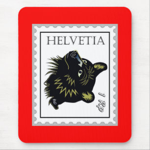 Switzerland - Suisse - Svizzera - Svizra Mousepad