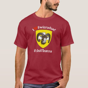 Switzerland Suisse Svizzera Svizra Schaffhausen T-Shirt