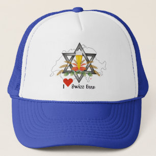 Switzerland - Suisse - Svizzera - Svizra - Switzer Trucker Hat