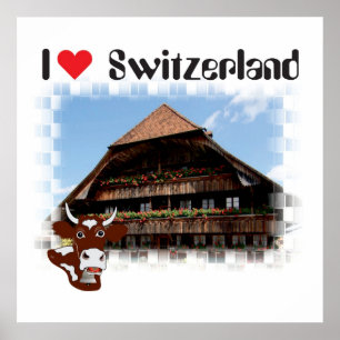 Switzerland, Suisse, Svizzera, Svizra, Switzerland Poster