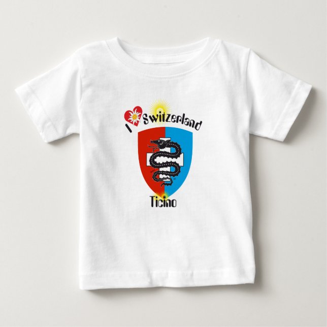 Switzerland Suisse Svizzera Svizra Switzerland T-s Baby T-Shirt (Front)