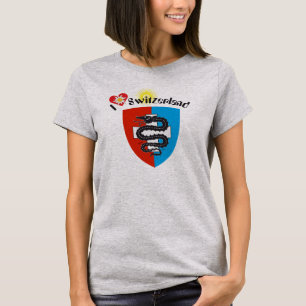 Switzerland Suisse Svizzera Svizra Switzerland T-Shirt