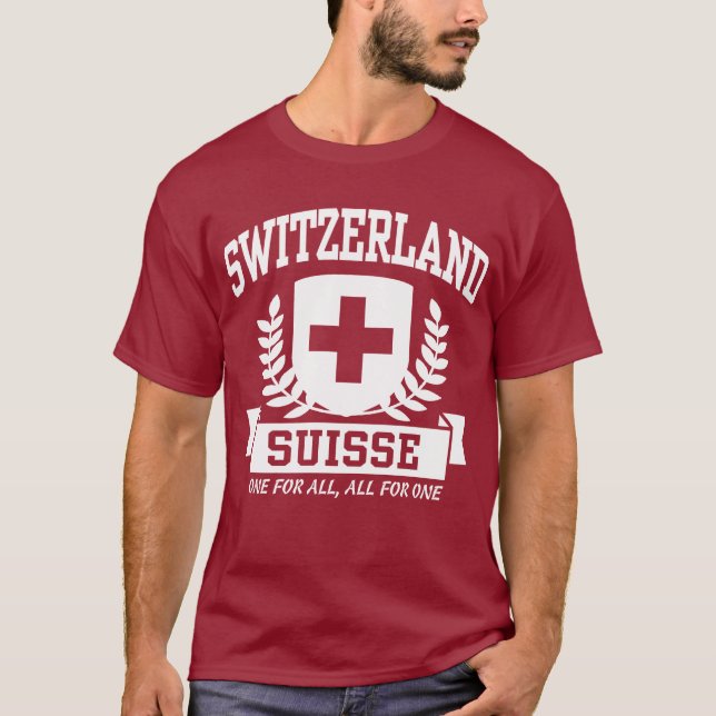 Switzerland Suisse T-Shirt (Front)