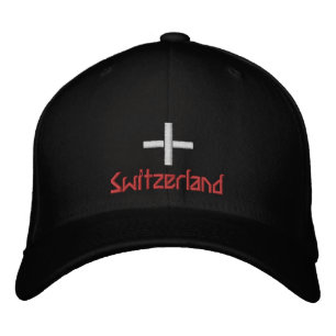 Switzerland & Swiss Flag fashion / Patriots Embroidered Hat