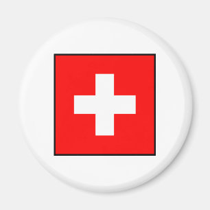 Switzerland - Swiss Flag Magnet