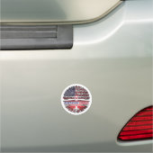 Switzerland Swiss US American USA United States Car Magnet (In Situ)