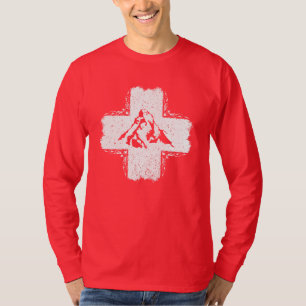 Switzerland T-Shirt - Swiss Flag T-Shirt