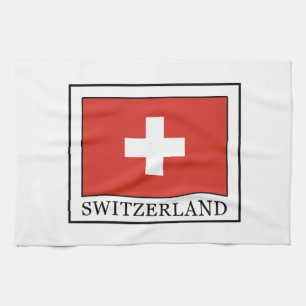 Switzerland Tea Towel