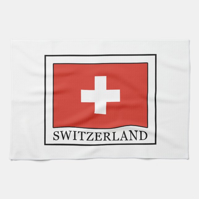 Switzerland Tea Towel (Horizontal)