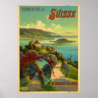 Switzerland Travel Poster