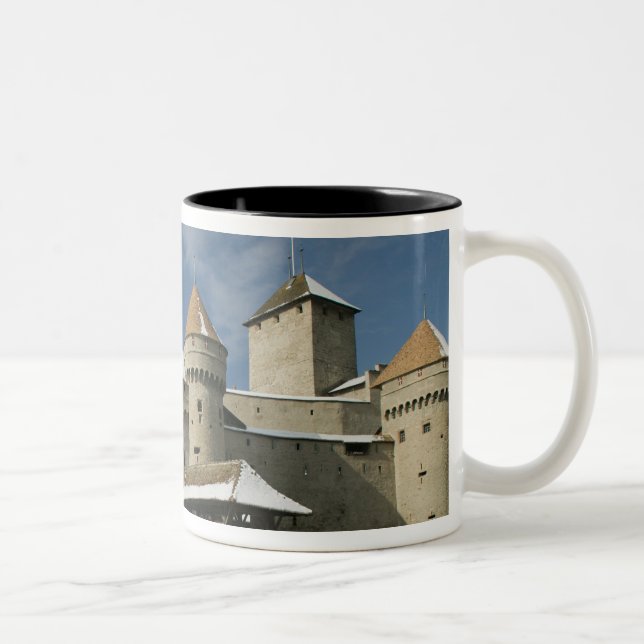 SWITZERLAND, Vaud), Swiss Riviera, MONTREUX: Two-Tone Coffee Mug (Right)