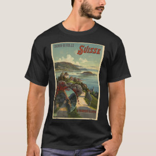 Switzerland Vintage Men's T-Shirt