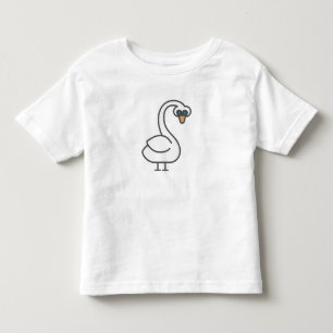 Swivvel Swan Toddler T-Shirt