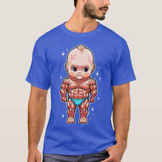 Swole Kewpie Bodybuilder T-Shirt