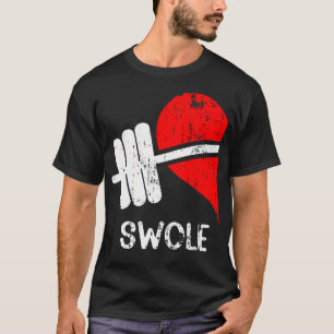 Swole Mates Couples Matching Gym Funny Tee Weightl