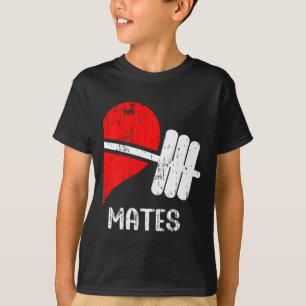 Swole Mates Couples Matching Gym Funny Tee Weightl