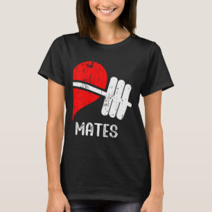 Swole Mates Couples Matching Gym Funny Tee Weightl