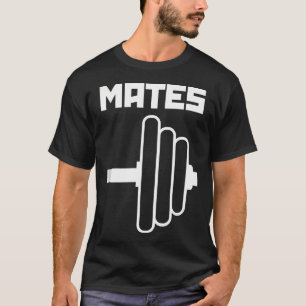 Swole Mates Cute Workout Couples Valentines Day Gy T-Shirt