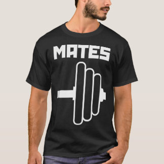 Swole Mates Cute Workout Couples Valentines Day Gy T-Shirt