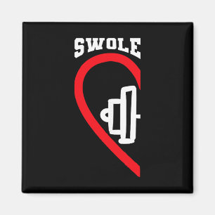 Swole Mates Cute Workout Matching Couples Valentin Magnet