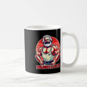 Swoleunists Unite Funny Communist Gym Bodybuilder  Coffee Mug