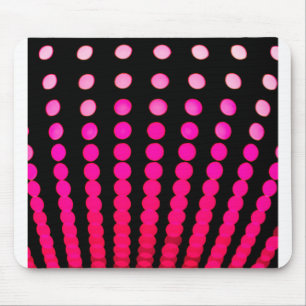 swooped dots mouse pad