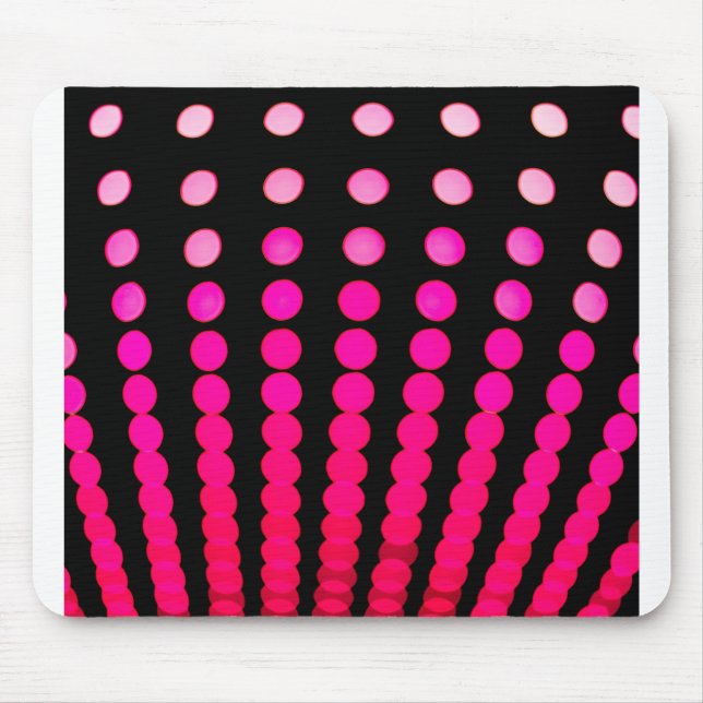 swooped dots mouse pad (Front)